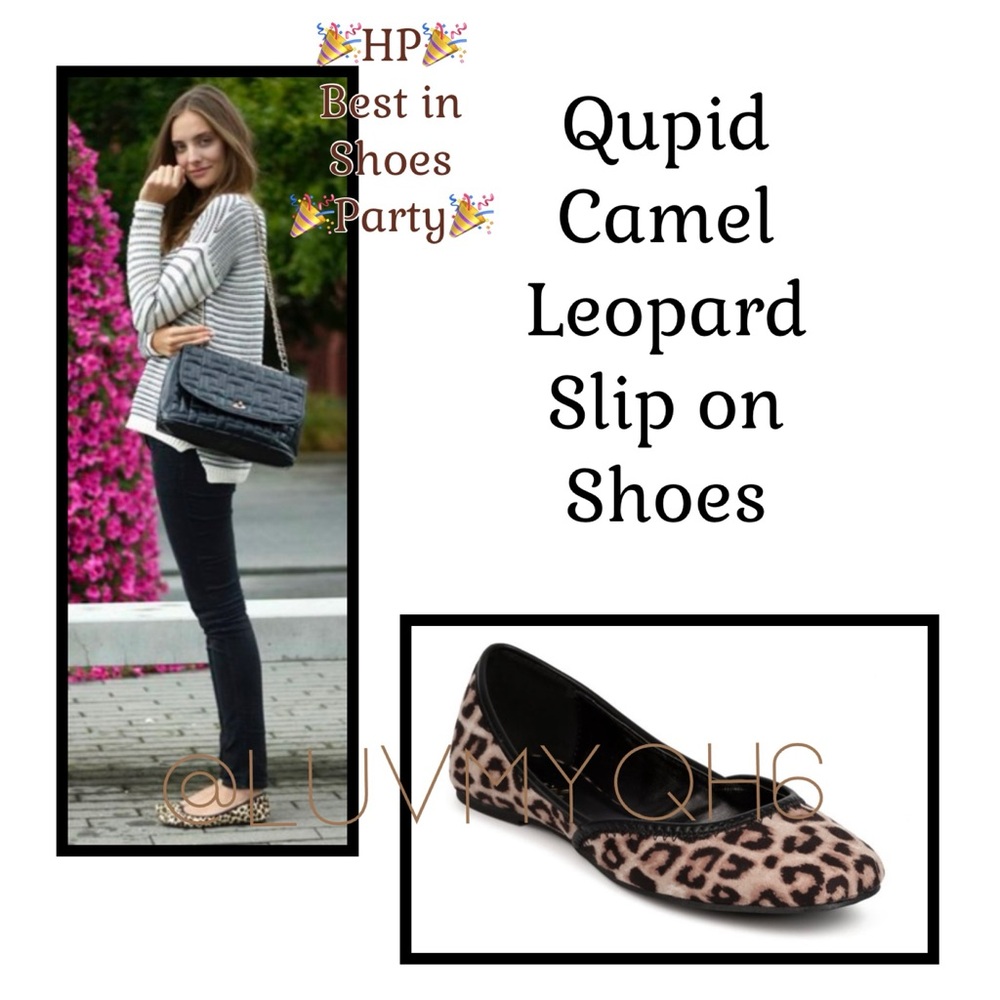 Qupid Leopard Shoes🎉HP🎉